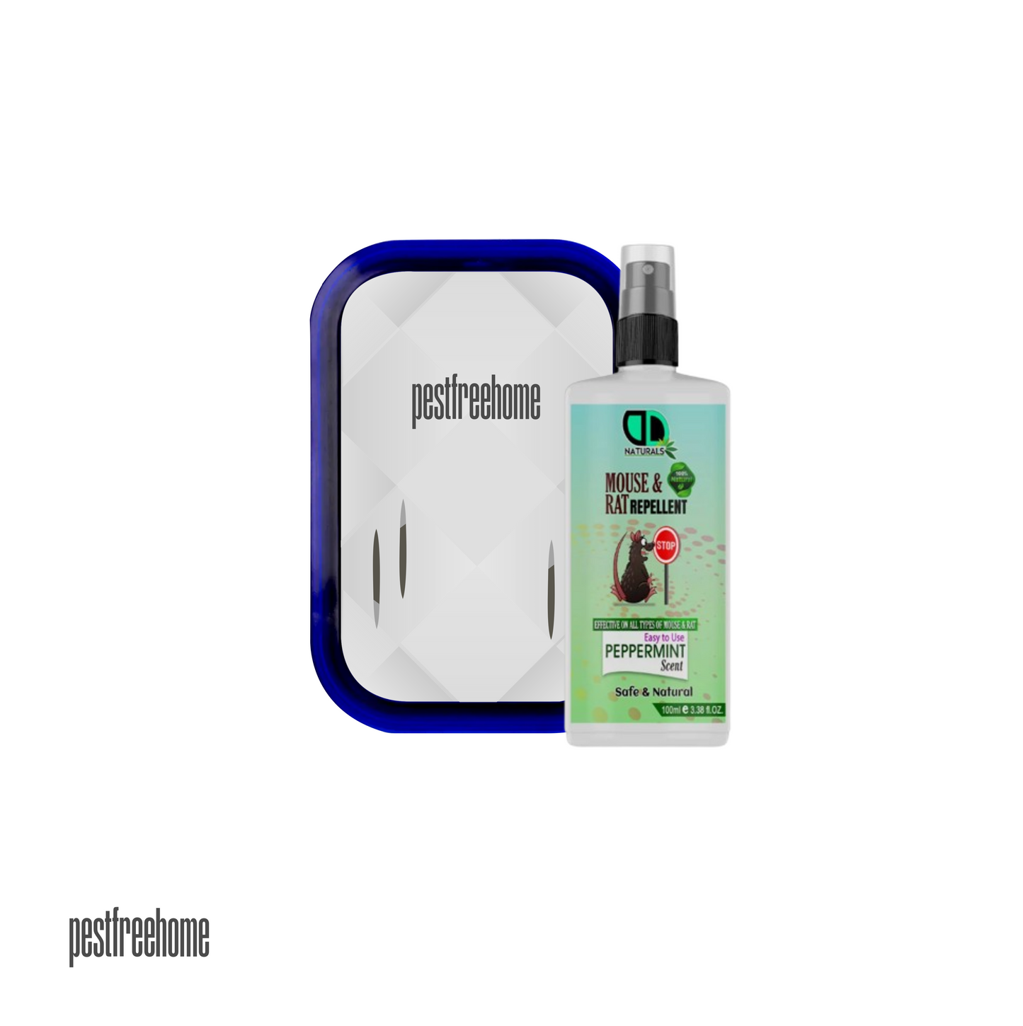 Rodent Repellent Plug In + Repellent Spray 100ml