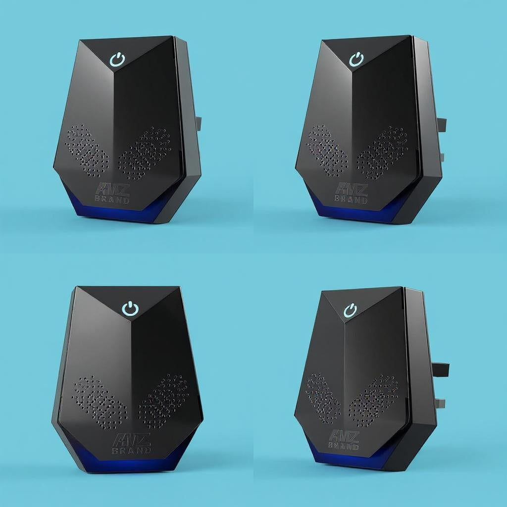 AMZ BRAND | Premium Ultrasonic Repellent for Rats and Mice - 2 pcs / 4 Modes