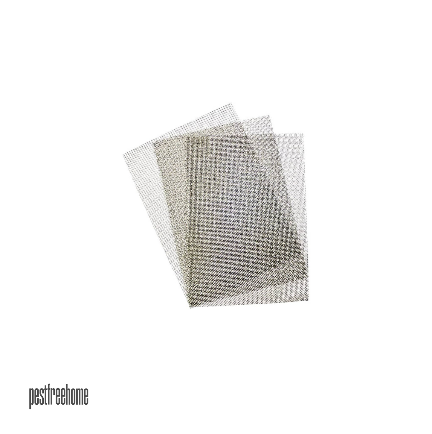 Set of 6 stainless steel wire mesh sheets (A5 size, 15cm x 21cm) made from 304 stainless steel, designed for rodent proofing, insect control, and ventilation. Fine 20-mesh structure is rust-resistant, durable, and easy to cut for custom use in homes, gardens, and industrial applications.