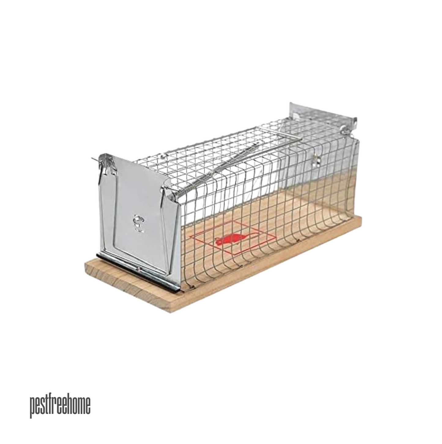 100% Humane Catch and Release Wooden Based Mice Trap - 1pcs