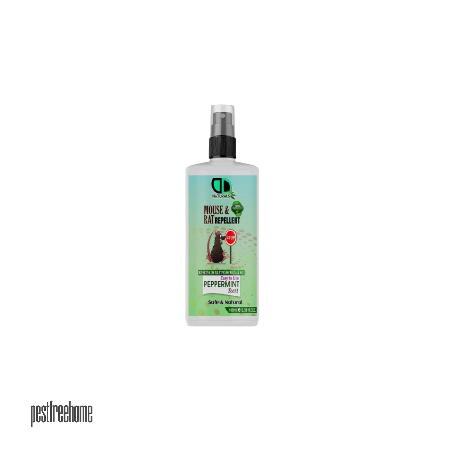 Rat and Rodent Repellent Spray for Indoor Use - Peppermint Scent