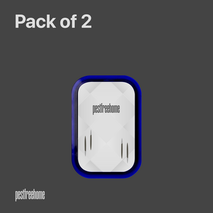 PESTFREEHOME® Ultrasonic Repellent for Mice - 2 pcs / 2 Modes