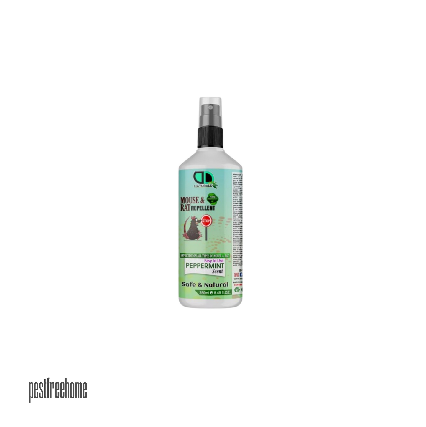 Rat and Rodent Repellent Spray for Indoor Use - Peppermint Scent