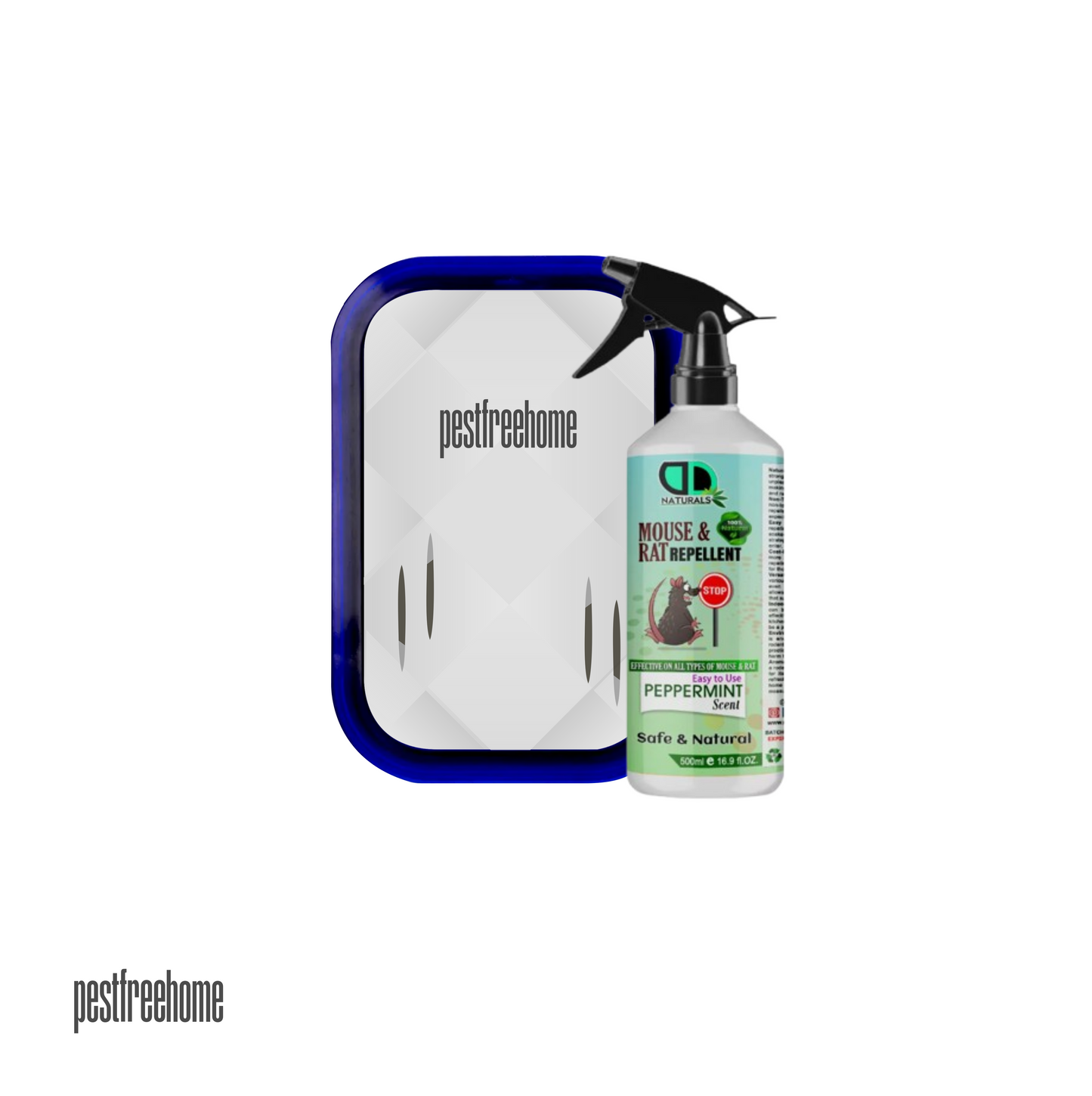 Rodent Repellent Plug In + Repellent Spray 1000ml
