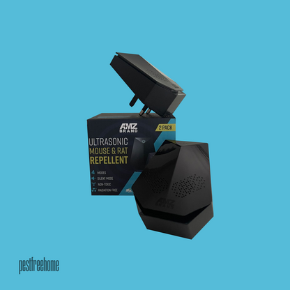 AMZ BRAND® 2025 Ultrasonic Repellent for Rats and Mice - 2 pcs / 4 Modes